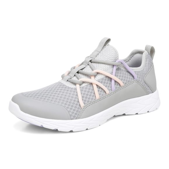 VIONIC ZELIYA WOMEN'S ATHLETIC SNEAKER GREY - 9 MEDIUM - Picture 1 of 6